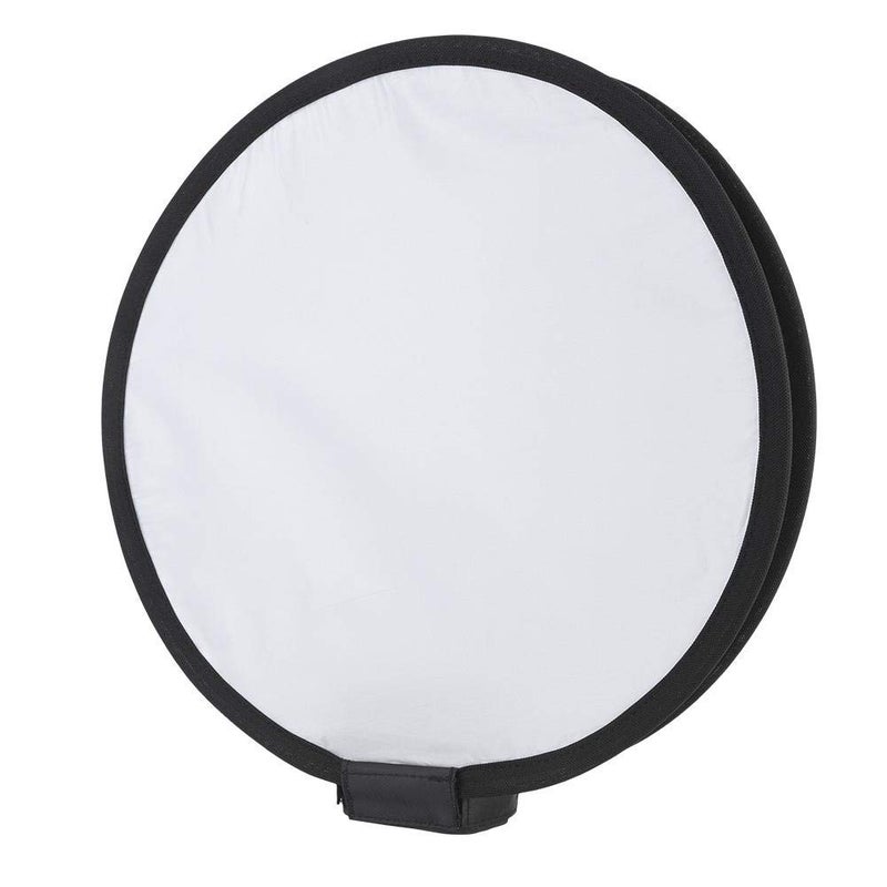 Serounder Softbox Diffuser, 40CM Portable Foldable Round-Shape Nylon Softbox Diffuser with a Storage Bag for Camera Flash Light - Image 1